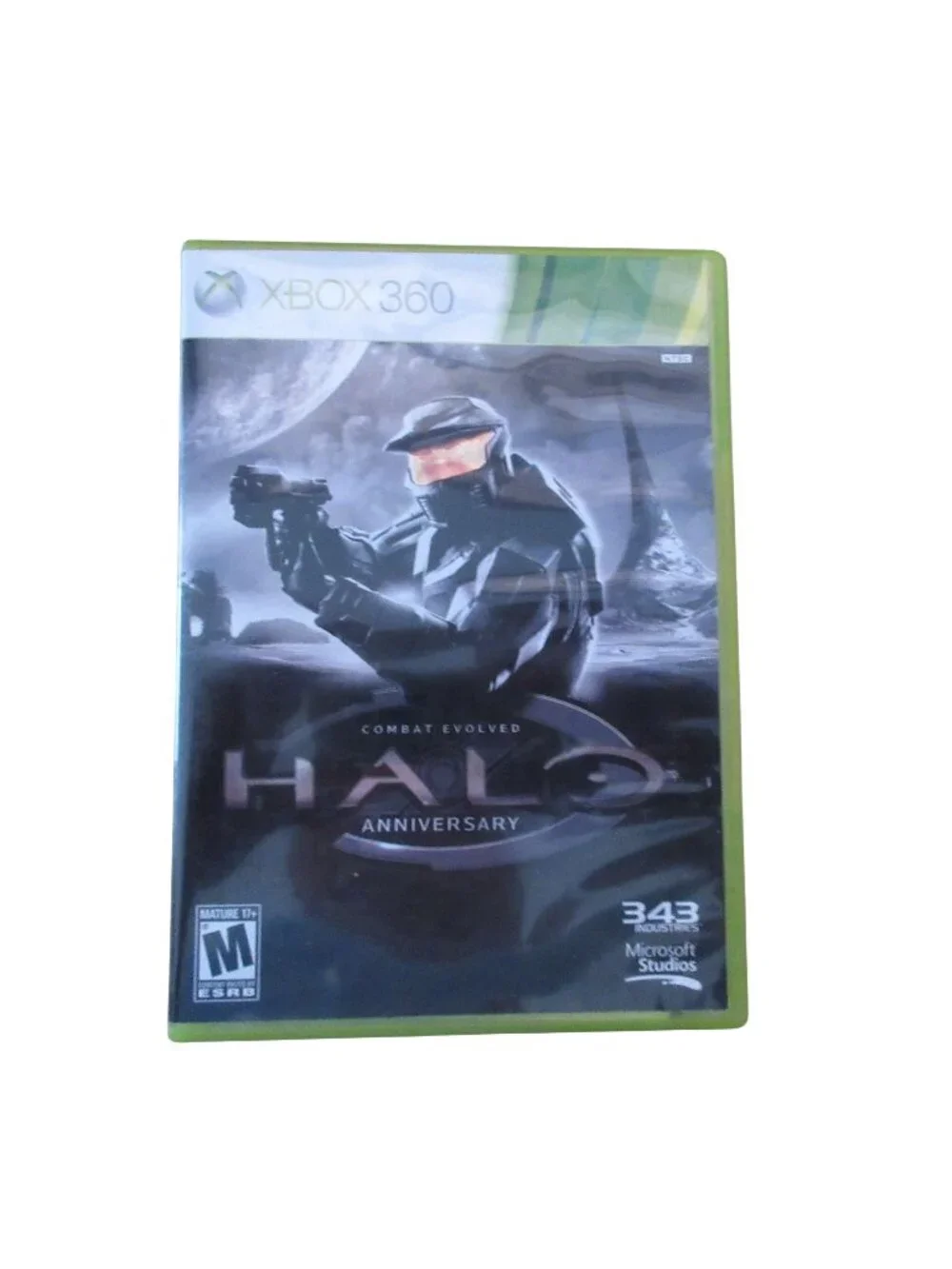 Halo: Combat Evolved -- Anniversary Edition (Microsoft Xbox 360, 2011) with Manu